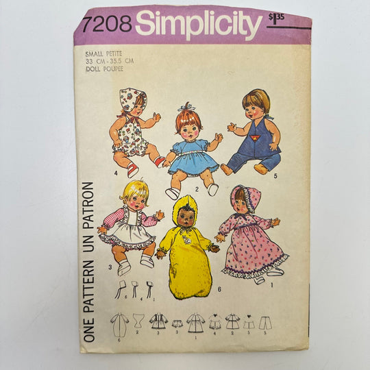 Sewing Pattern - Craft - Simplicity 7208 - True Deadstock supplies Fabric by private - Sustainable Textile | FABCYCLE