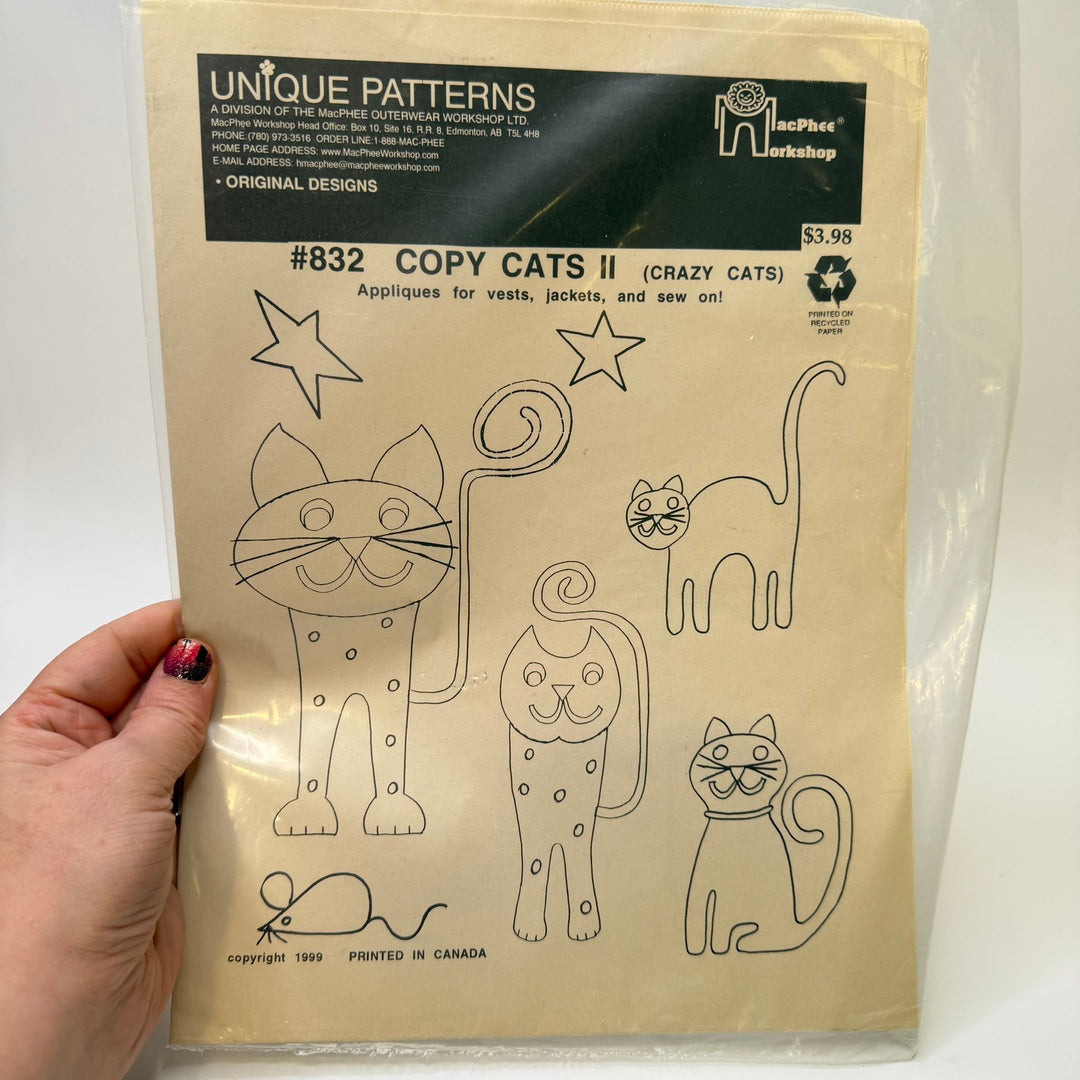 Sewing Pattern - Craft - Unique Patterns 832 - True Deadstock supplies Fabric by private - Sustainable Textile | FABCYCLE