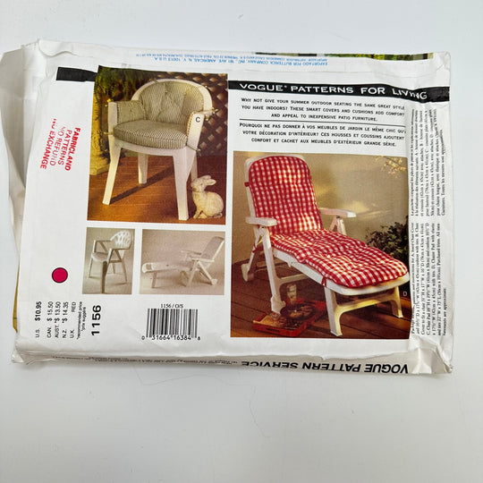 Sewing Pattern - Craft - Vogue 1156 - True Deadstock supplies Fabric by private - Sustainable Textile | FABCYCLE