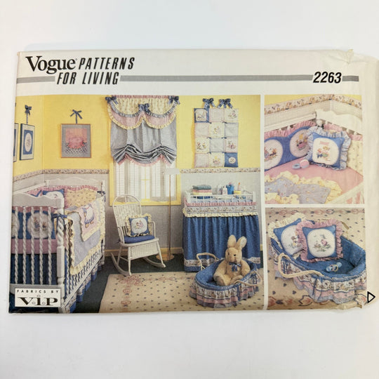 Sewing Pattern - Craft - Vogue 2263 - True Deadstock supplies Fabric by private - Sustainable Textile | FABCYCLE