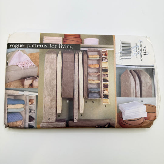 Sewing Pattern - Craft - Vogue 7011 - True Deadstock supplies Fabric by private - Sustainable Textile | FABCYCLE