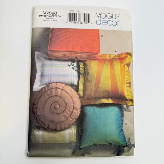 Sewing Pattern - Craft - Vogue 7890 - True Deadstock supplies Fabric by private - Sustainable Textile | FABCYCLE