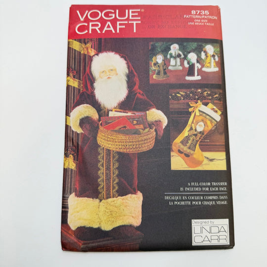 Sewing Pattern - Craft - Vogue 8735 - True Deadstock supplies Fabric by private - Sustainable Textile | FABCYCLE
