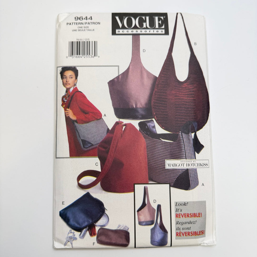 Sewing Pattern - Craft - Vogue 9644 - True Deadstock supplies Fabric by private - Sustainable Textile | FABCYCLE