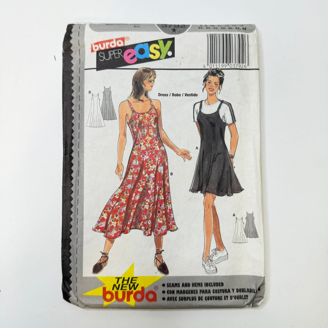 Sewing Pattern - Junior - Burda 3792 - True Deadstock supplies Fabric by private - Sustainable Textile | FABCYCLE
