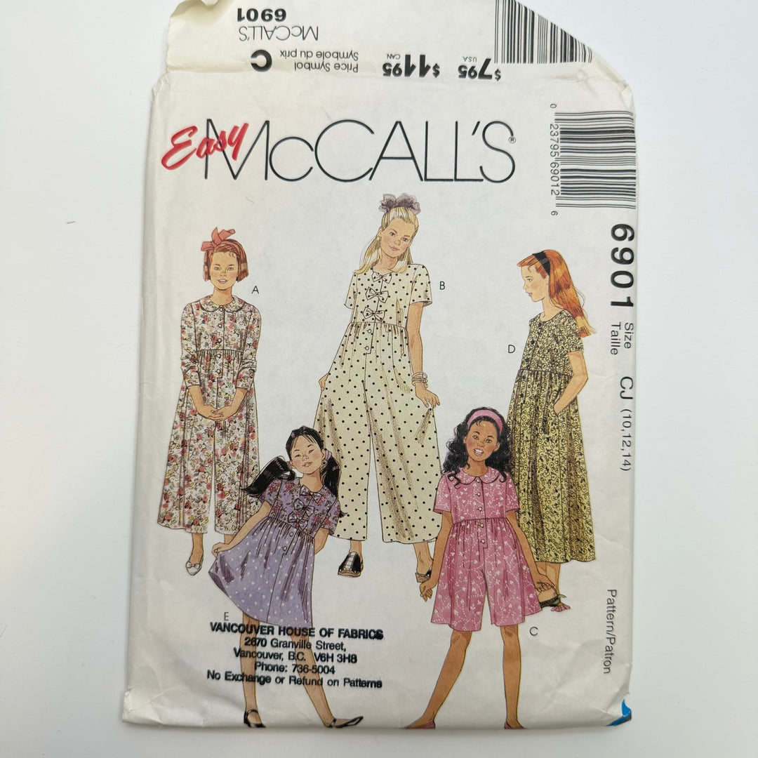 Sewing Pattern - Junior - McCall&
