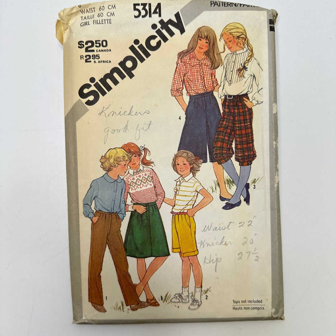 Sewing Pattern - Junior - Simplicity 5314 - True Deadstock supplies Fabric by private - Sustainable Textile | FABCYCLE