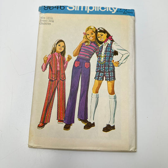 Sewing Pattern - Junior - Simplicity 9646 - True Deadstock supplies Fabric by private - Sustainable Textile | FABCYCLE