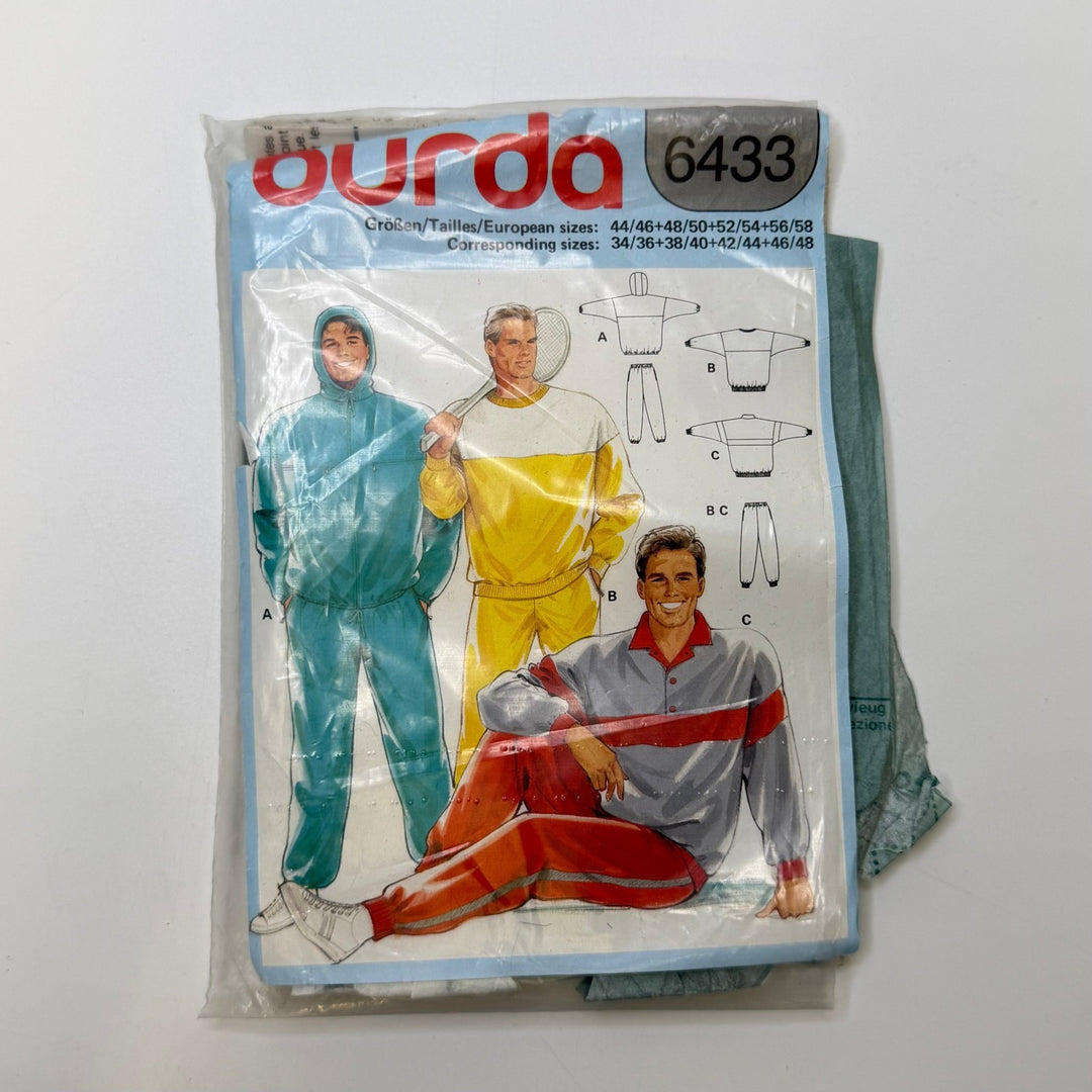 Sewing Pattern - Menswear - Burda 6433 - True Deadstock supplies Fabric by private - Sustainable Textile | FABCYCLE