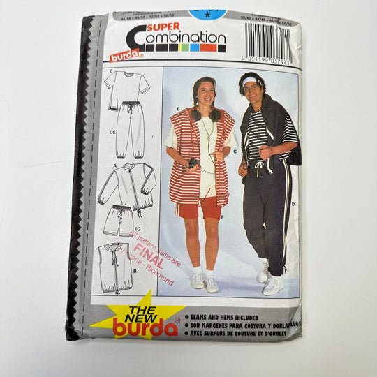 Sewing Pattern - Unisex - Burda 3797 - True Deadstock supplies Fabric by private - Sustainable Textile | FABCYCLE
