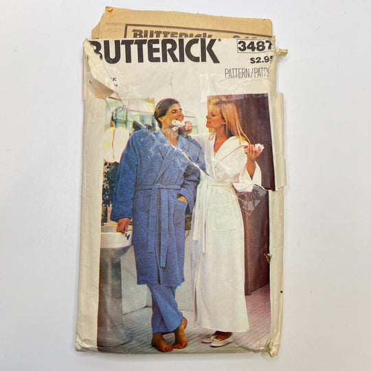 Sewing Pattern - Unisex - Butterick 3487 - True Deadstock supplies Fabric by private - Sustainable Textile | FABCYCLE