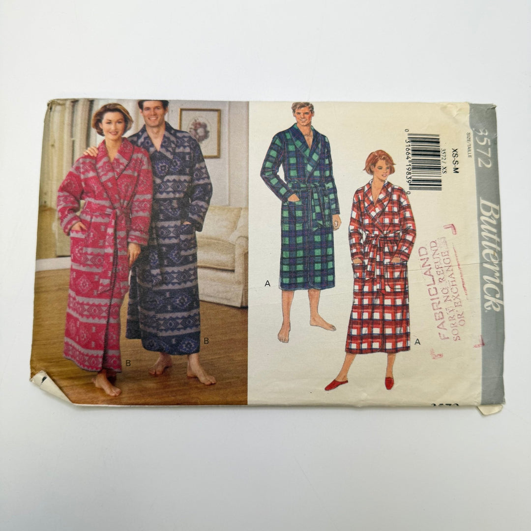 Sewing Pattern - Unisex - Butterick 3572 - True Deadstock supplies Fabric by private - Sustainable Textile | FABCYCLE