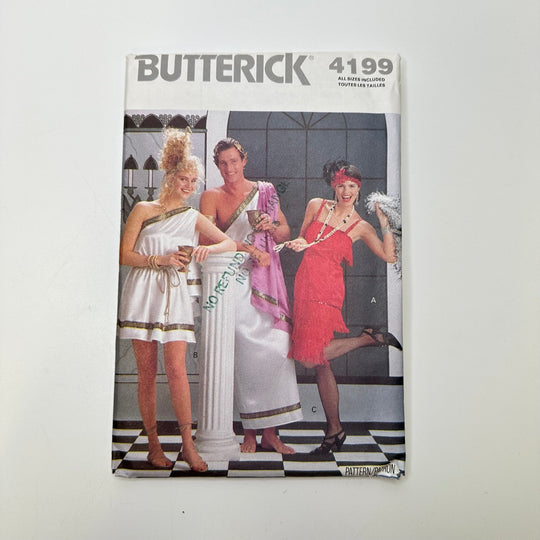 Sewing Pattern - Unisex - Butterick 4199 - True Deadstock supplies Fabric by private - Sustainable Textile | FABCYCLE