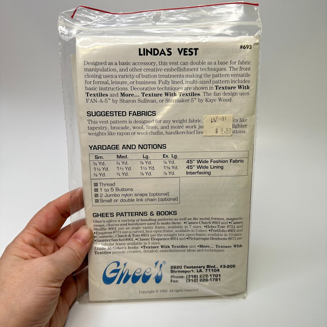 Sewing Pattern - Unisex - Ghee&