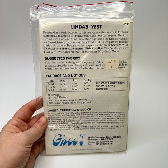 Sewing Pattern - Unisex - Ghee&