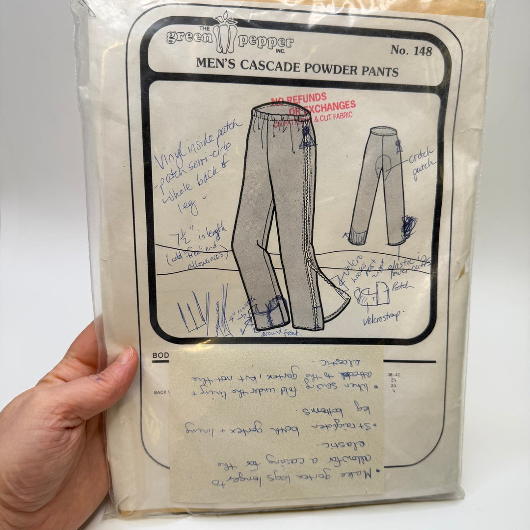Sewing Pattern - Unisex - Green Pepper 148 - True Deadstock supplies Fabric by private - Sustainable Textile | FABCYCLE