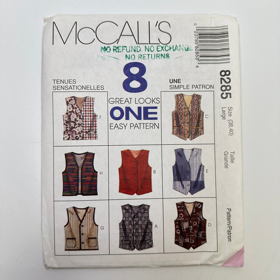 Sewing Pattern - Unisex - McCall&