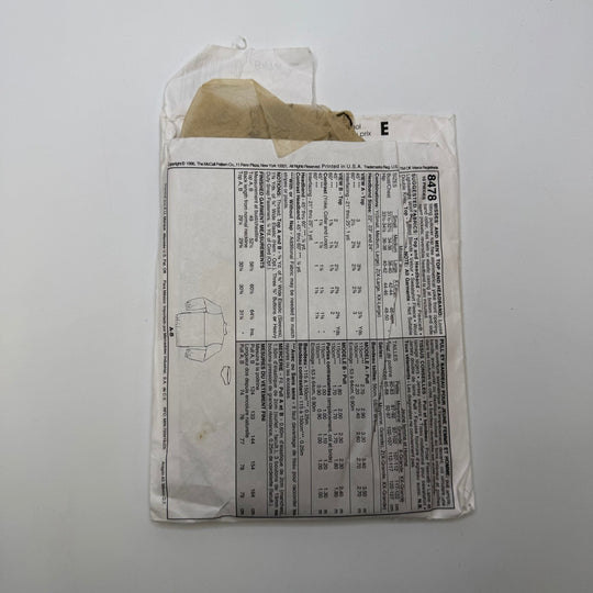 Sewing Pattern - Unisex - McCall&