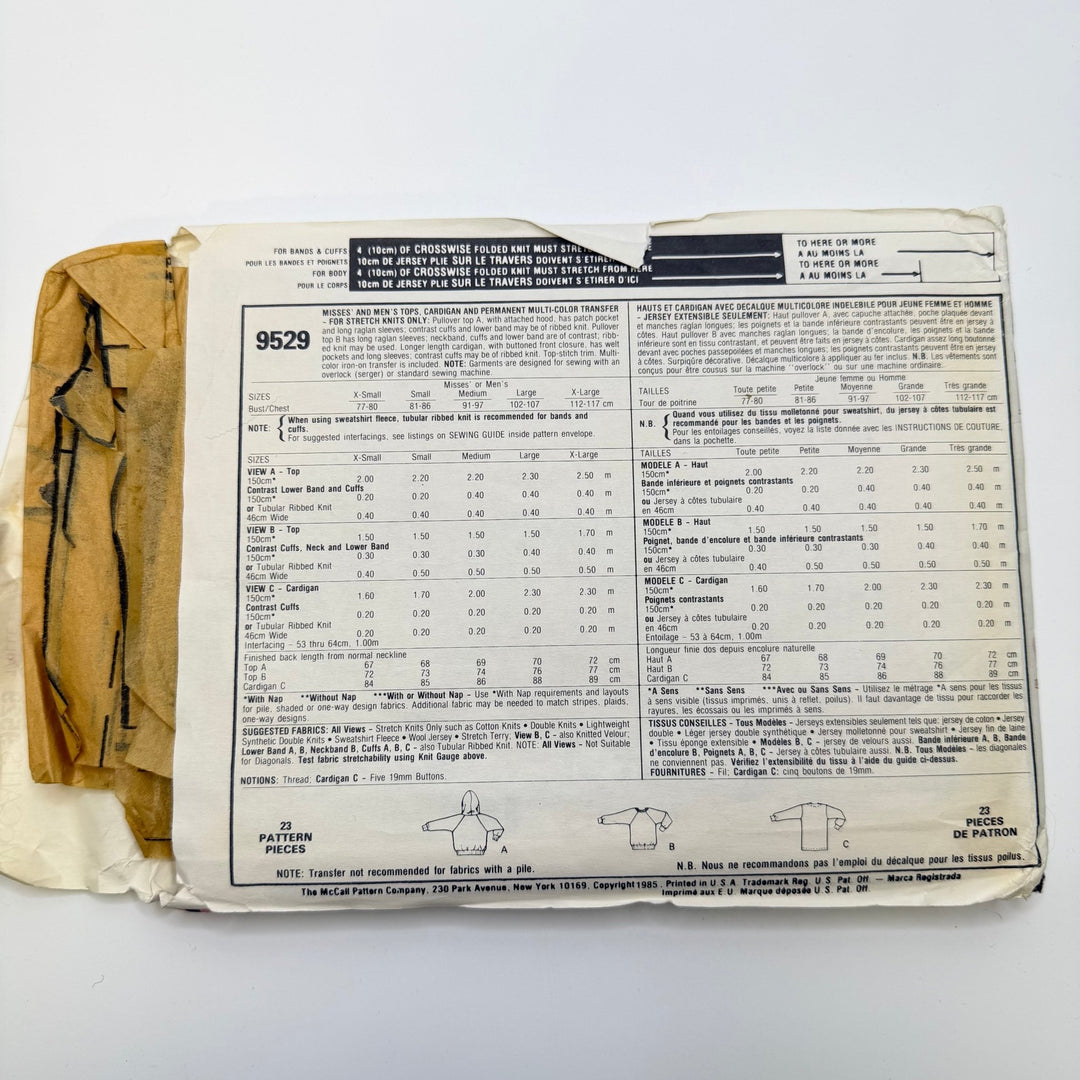 Sewing Pattern - Unisex - McCall&