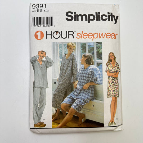 Sewing Pattern - Unisex - Simplicity 9391 - True Deadstock supplies Fabric by private - Sustainable Textile | FABCYCLE