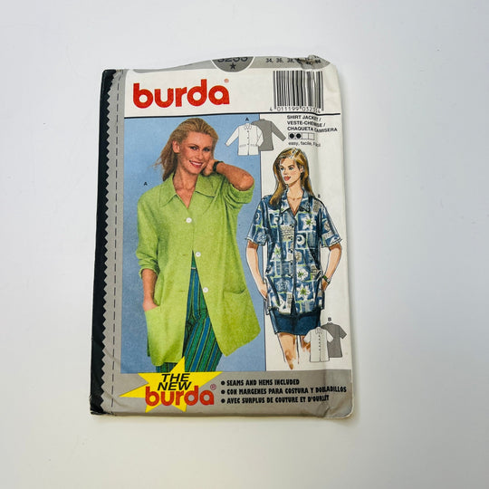 Sewing Pattern - Womenswear - Burda 3233 - True Deadstock supplies Fabric by private - Sustainable Textile | FABCYCLE