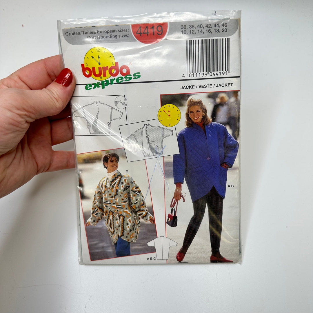 Sewing Pattern - Womenswear - Burda 4419 - True Deadstock supplies Fabric by private - Sustainable Textile | FABCYCLE