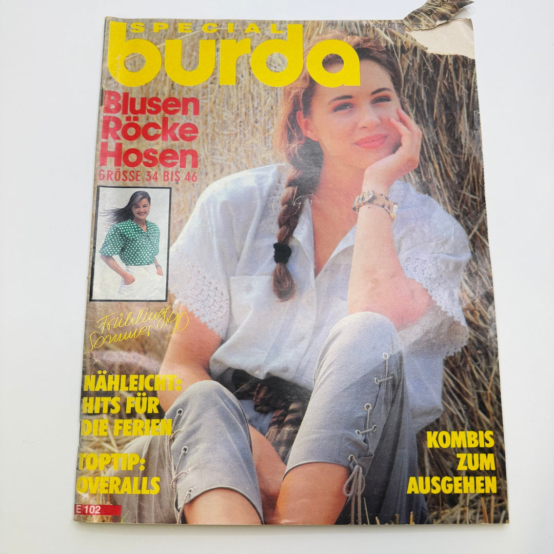 Sewing Pattern - Womenswear - Burda Magazine 102 - True Deadstock supplies Fabric by private - Sustainable Textile | FABCYCLE