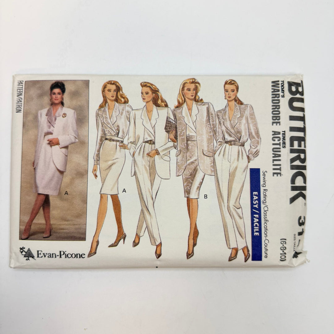 Sewing Pattern - Womenswear - Butterick 3144 - True Deadstock supplies Fabric by private - Sustainable Textile | FABCYCLE