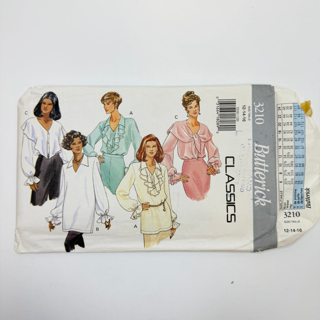 Sewing Pattern - Womenswear - Butterick 3210 - True Deadstock supplies Fabric by private - Sustainable Textile | FABCYCLE