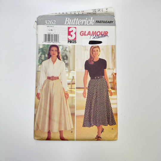Sewing Pattern - Womenswear - Butterick 3262 - True Deadstock supplies Fabric by private - Sustainable Textile | FABCYCLE