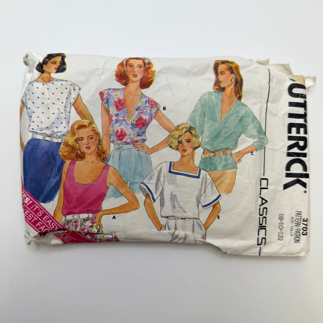 Sewing Pattern - Womenswear - Butterick 3703 - True Deadstock supplies Fabric by private - Sustainable Textile | FABCYCLE