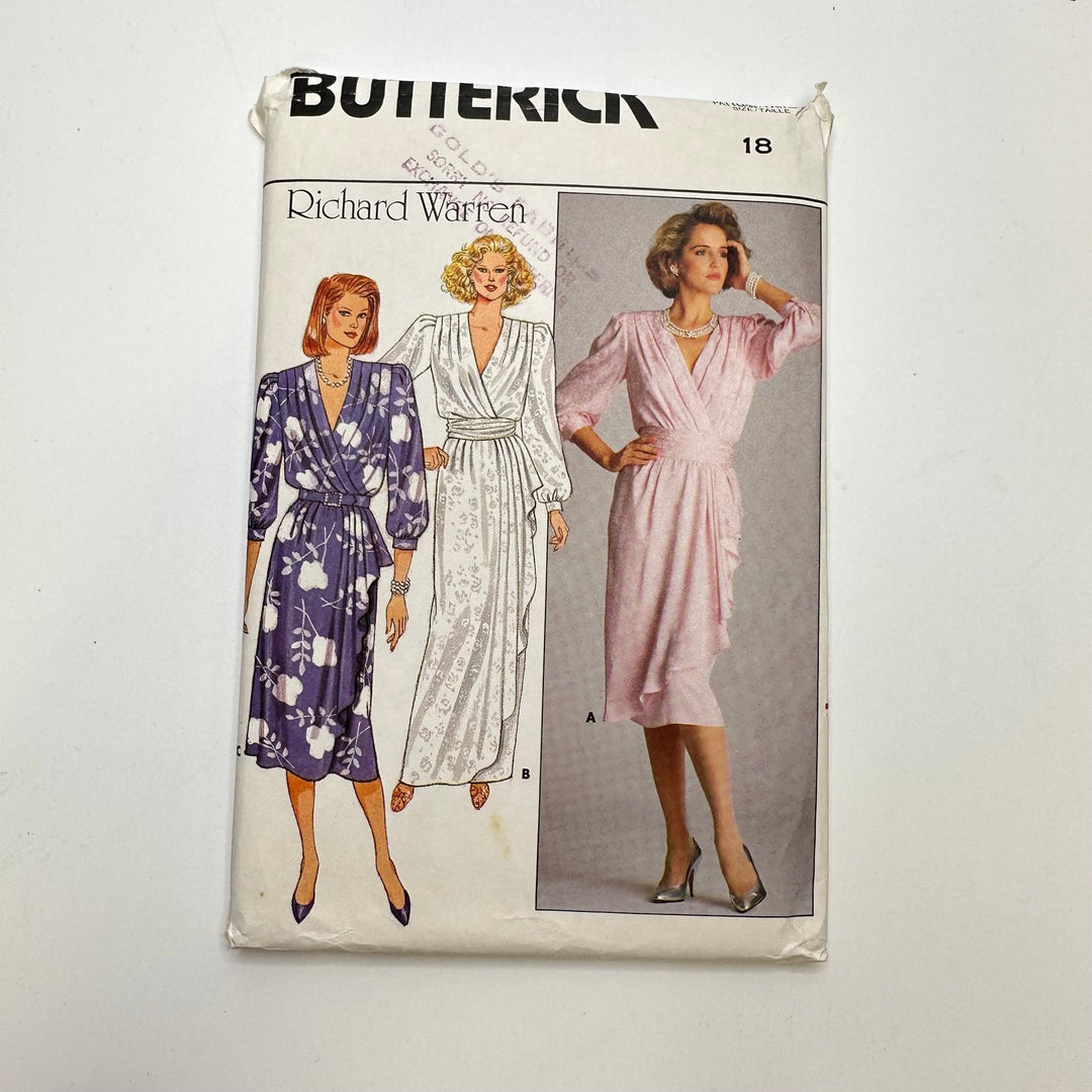 Sewing Pattern - Womenswear - Butterick 3751 - True Deadstock supplies Fabric by private - Sustainable Textile | FABCYCLE