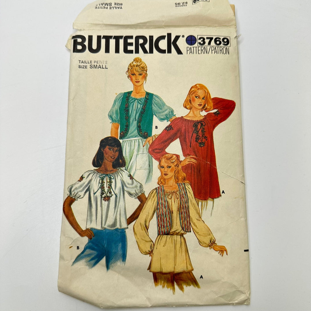 Sewing Pattern - Womenswear - Butterick 3769 - True Deadstock supplies Fabric by private - Sustainable Textile | FABCYCLE