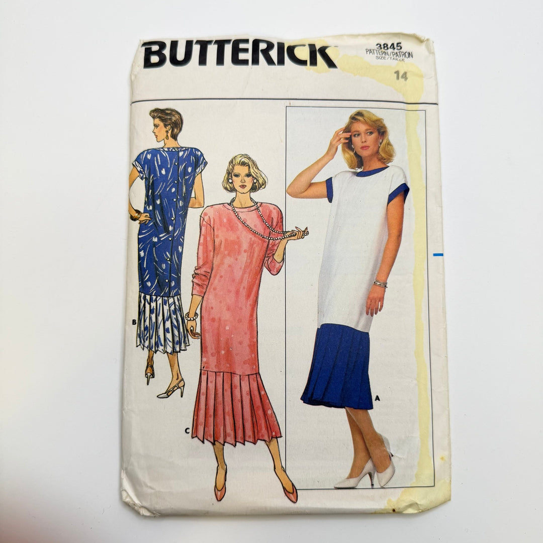 Sewing Pattern - Womenswear - Butterick 3845 - True Deadstock supplies Fabric by private - Sustainable Textile | FABCYCLE