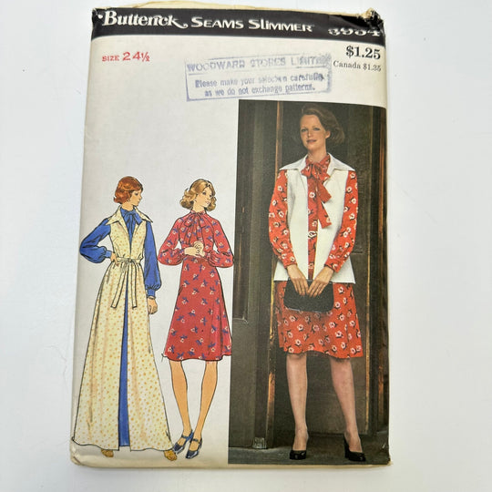 Sewing Pattern - Womenswear - Butterick 3934 - True Deadstock supplies Fabric by private - Sustainable Textile | FABCYCLE