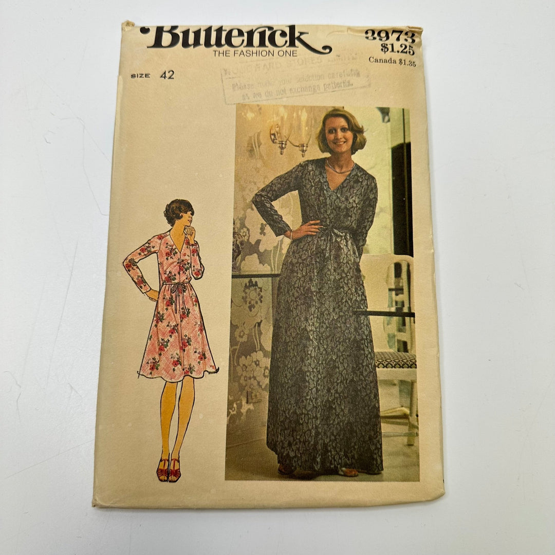 Sewing Pattern - Womenswear - Butterick 3973 - True Deadstock supplies Fabric by private - Sustainable Textile | FABCYCLE