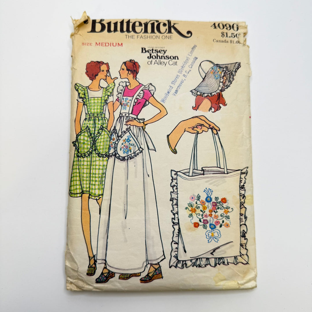 Sewing Pattern - Womenswear - Butterick 4090 - True Deadstock supplies Fabric by private - Sustainable Textile | FABCYCLE