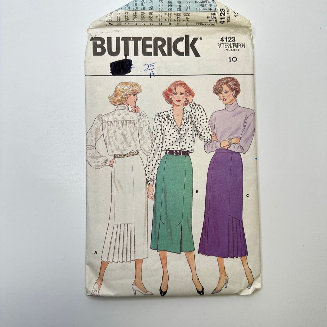Sewing Pattern - Womenswear - Butterick 4123 - True Deadstock supplies Fabric by private - Sustainable Textile | FABCYCLE