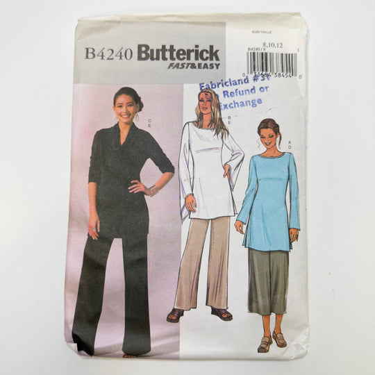 Sewing Pattern - Womenswear - Butterick 4240 - True Deadstock supplies Fabric by private - Sustainable Textile | FABCYCLE