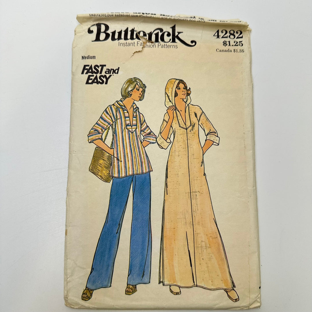 Sewing Pattern - Womenswear - Butterick 4282 - True Deadstock supplies Fabric by private - Sustainable Textile | FABCYCLE