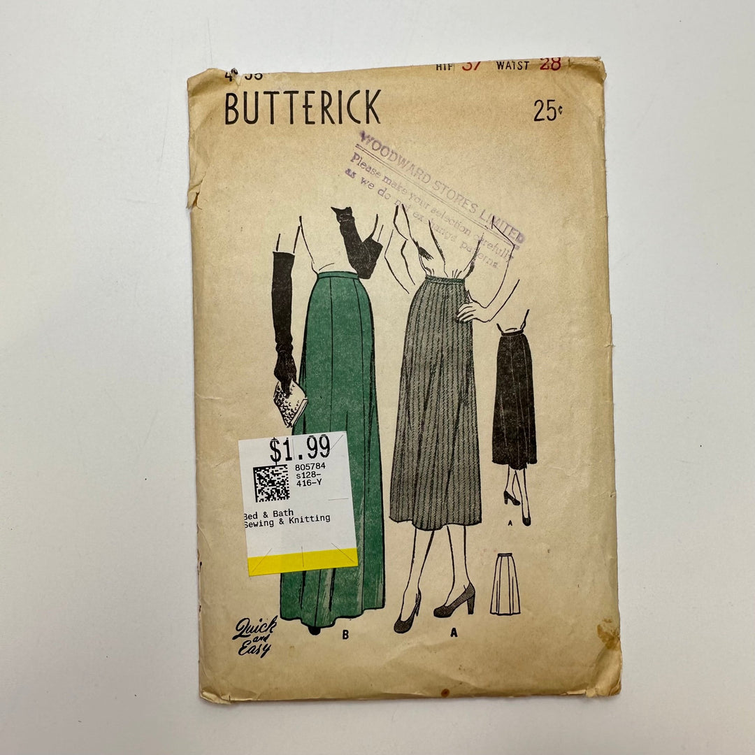 Sewing Pattern - Womenswear - Butterick 4358 - True Deadstock supplies Fabric by private - Sustainable Textile | FABCYCLE