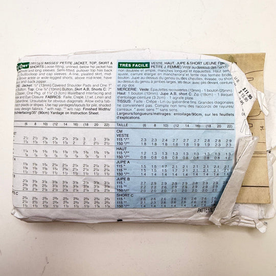 Sewing Pattern - Womenswear - Butterick 4506 - True Deadstock supplies Fabric by private - Sustainable Textile | FABCYCLE