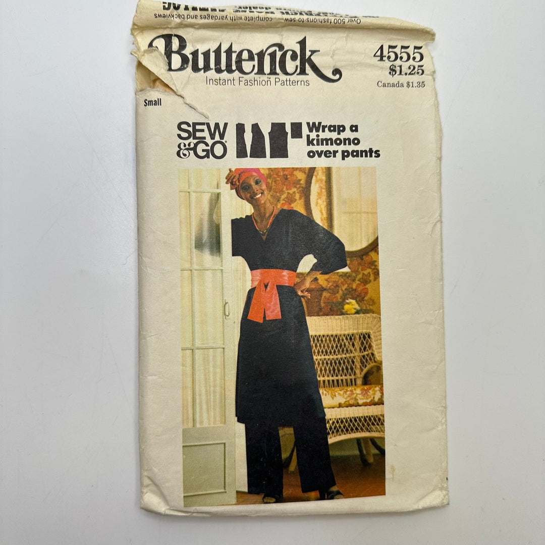 Sewing Pattern - Womenswear - Butterick 4555 - True Deadstock supplies Fabric by private - Sustainable Textile | FABCYCLE