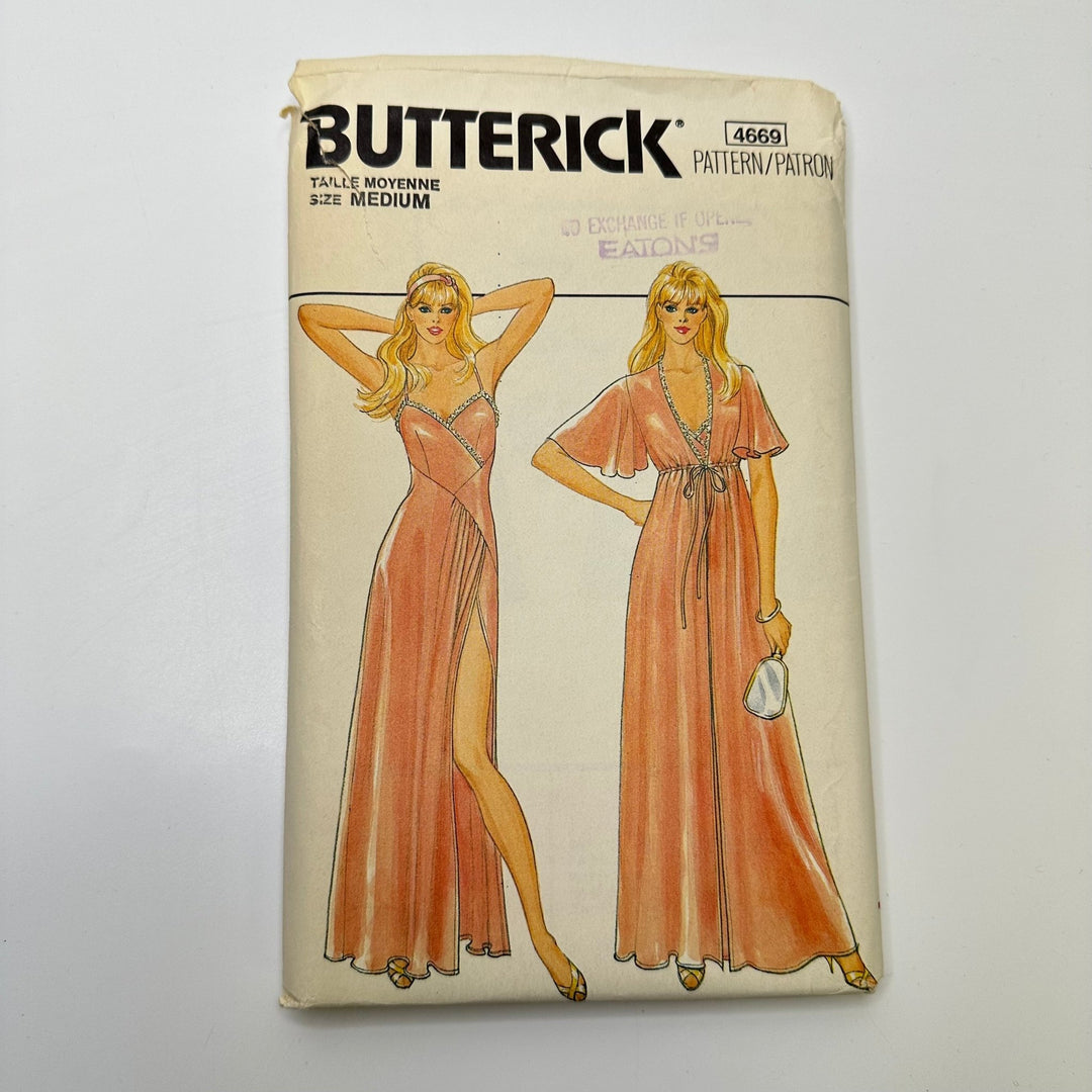 Sewing Pattern - Womenswear - Butterick 4669 - True Deadstock supplies Fabric by private - Sustainable Textile | FABCYCLE