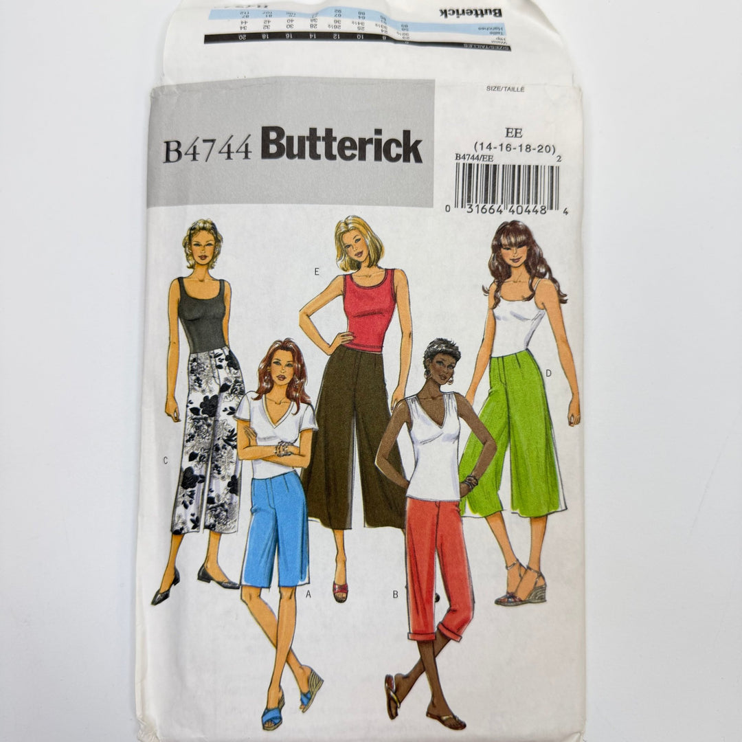 Sewing Pattern - Womenswear - Butterick 4744 - True Deadstock supplies Fabric by private - Sustainable Textile | FABCYCLE