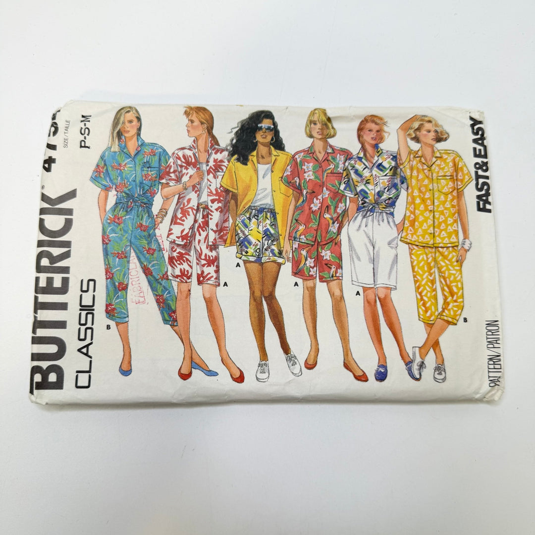 Sewing Pattern - Womenswear - Butterick 4754 - True Deadstock supplies Fabric by private - Sustainable Textile | FABCYCLE