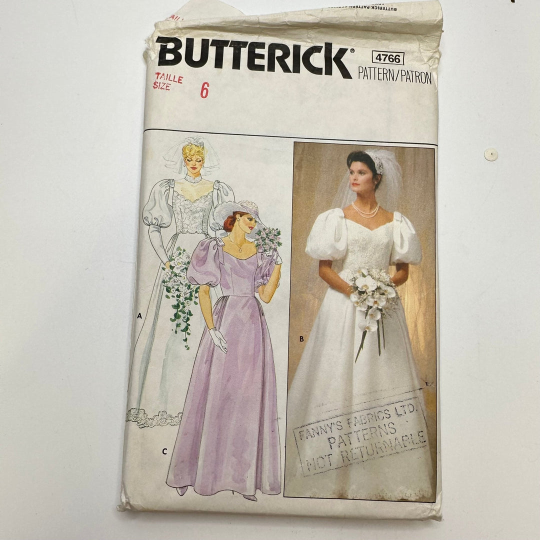 Sewing Pattern - Womenswear - Butterick 4766 - True Deadstock supplies Fabric by private - Sustainable Textile | FABCYCLE