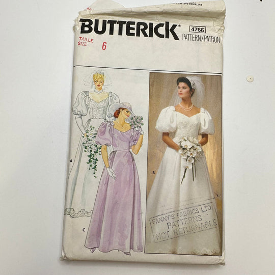 Sewing Pattern - Womenswear - Butterick 4766 - True Deadstock supplies Fabric by private - Sustainable Textile | FABCYCLE