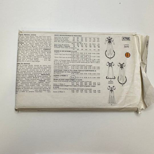 Sewing Pattern - Womenswear - Butterick 4766 - True Deadstock supplies Fabric by private - Sustainable Textile | FABCYCLE