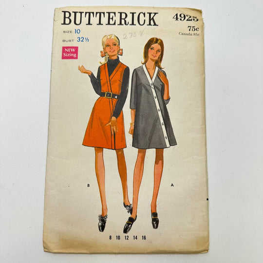 Sewing Pattern - Womenswear - Butterick 4925 - True Deadstock supplies Fabric by private - Sustainable Textile | FABCYCLE